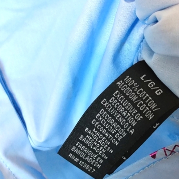 DRILL NYC SHORT SLEEVE PINK FLAMINGO SHIRT SIZE LARGE NWT - Picture 5 of 6